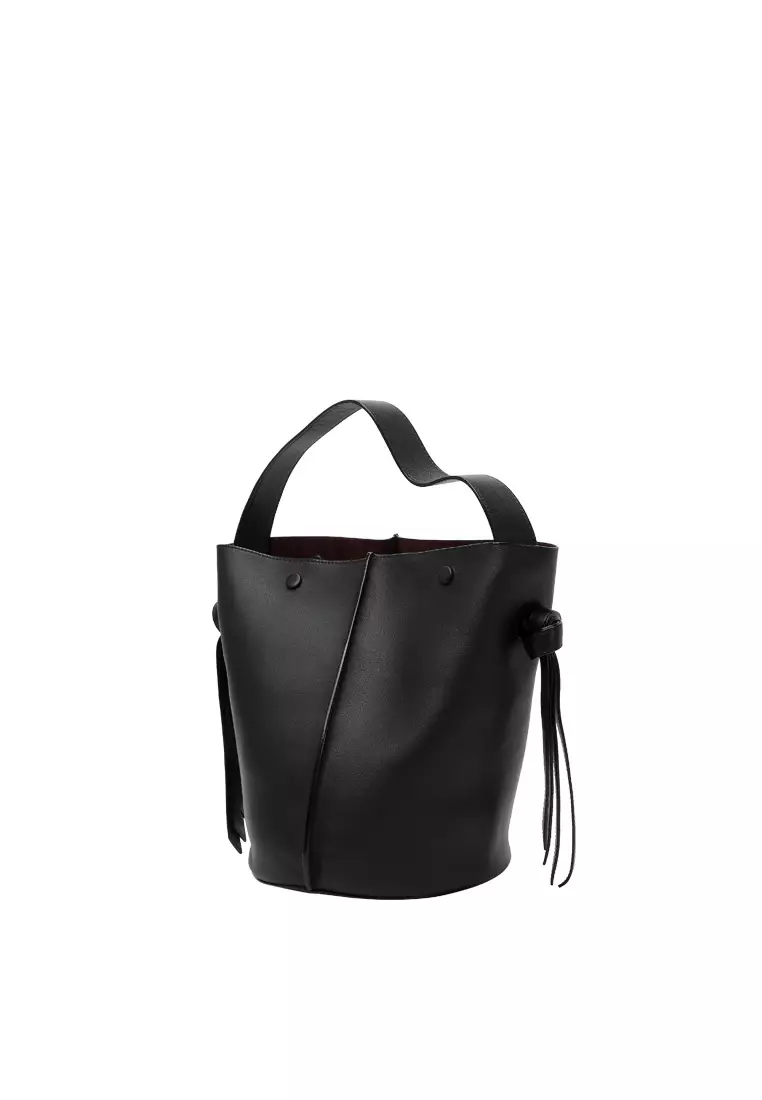 ORUKAMI ORUKAMI Knots Bucket Bag - Black
