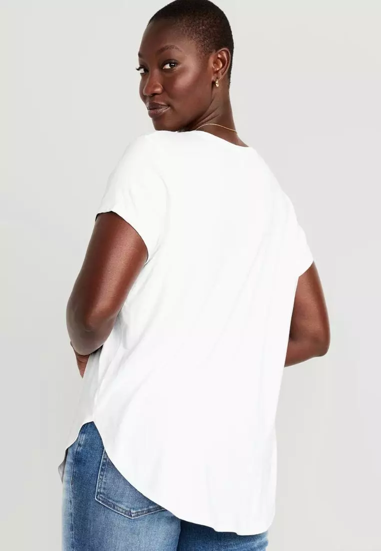 Luxe Tunic T-Shirt For Women