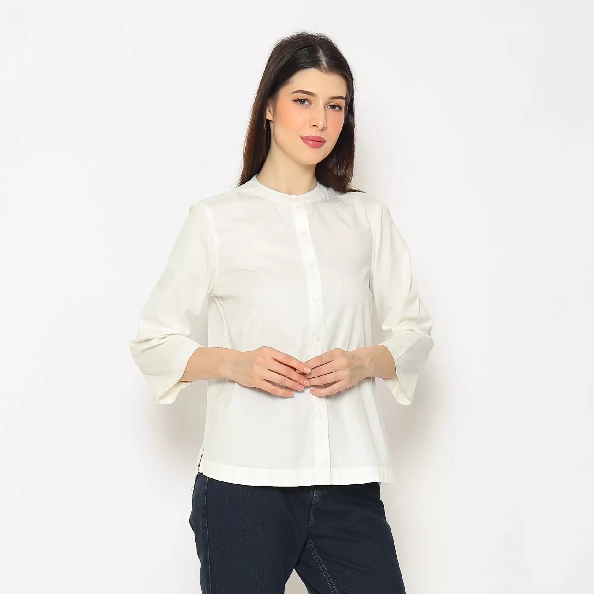 Lenora Shirt White
