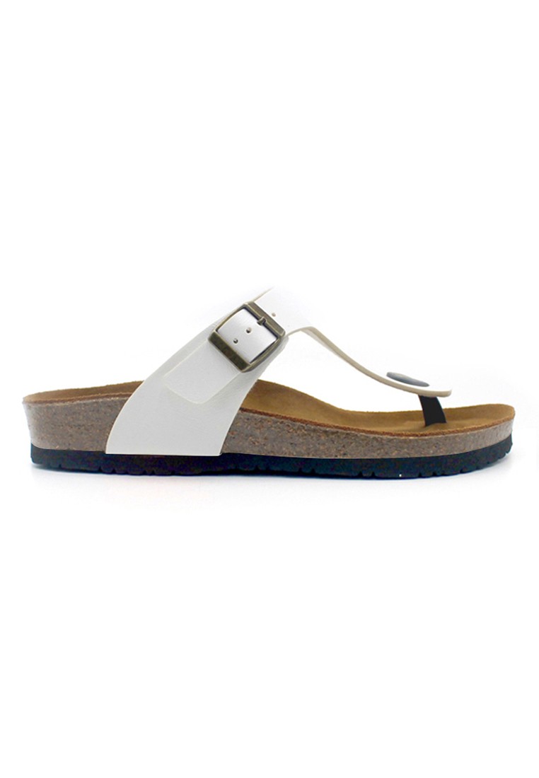 Rome - White Sandals & Flip Flops