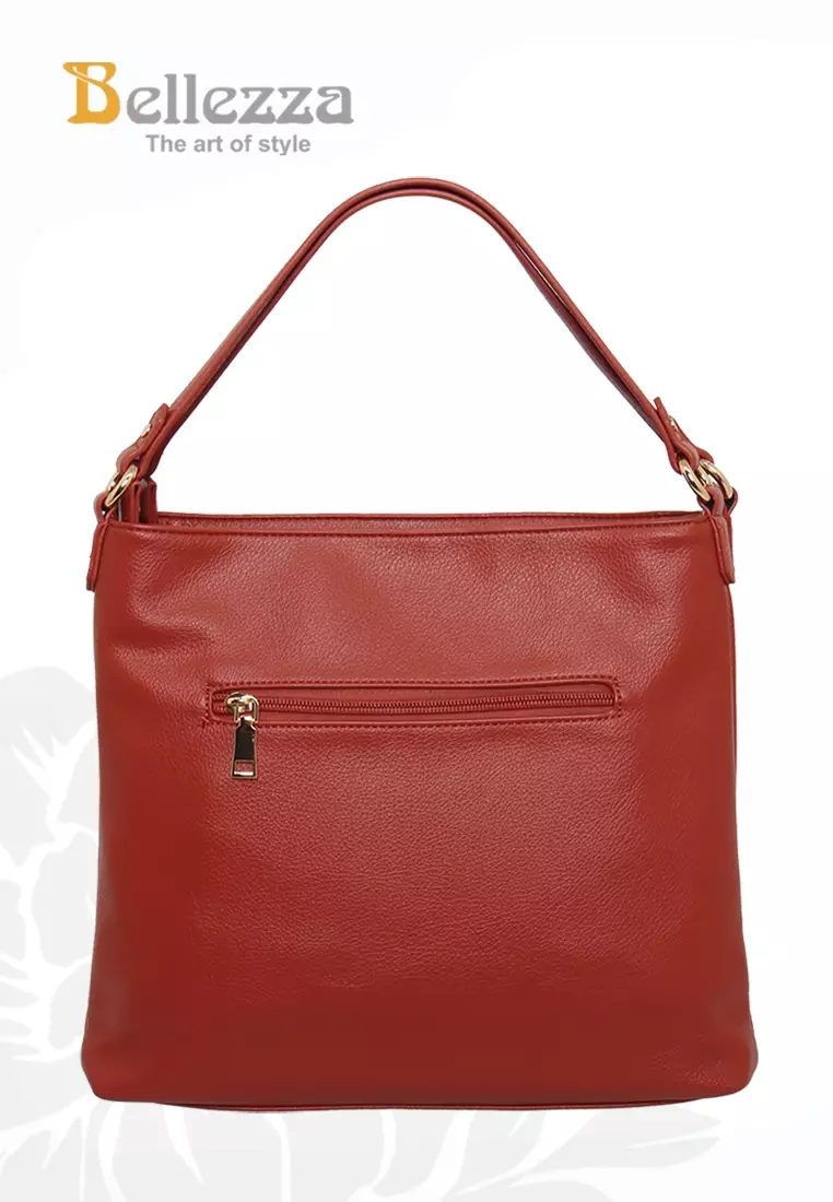 Bellezza Handbag CZ244 Brick Red