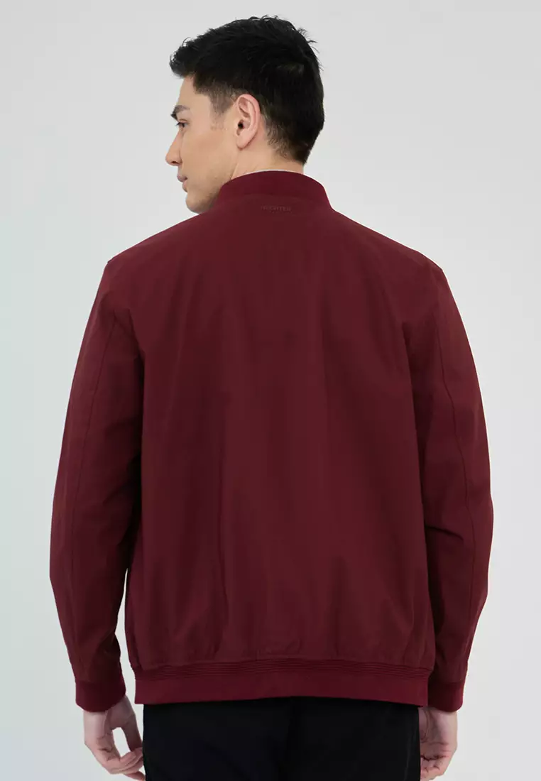 Solid Color Baseball Jacket