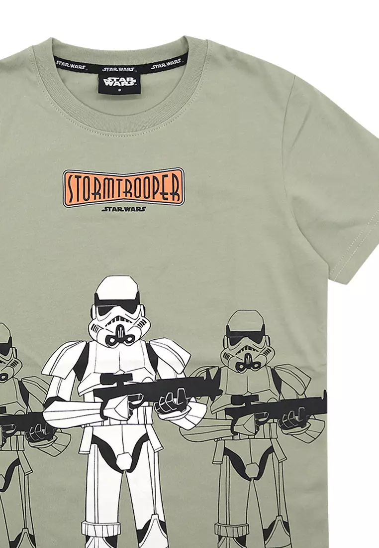 Buy Star Wars Star Wars Boys Storm Trooper Clones Graphic T-Shirt