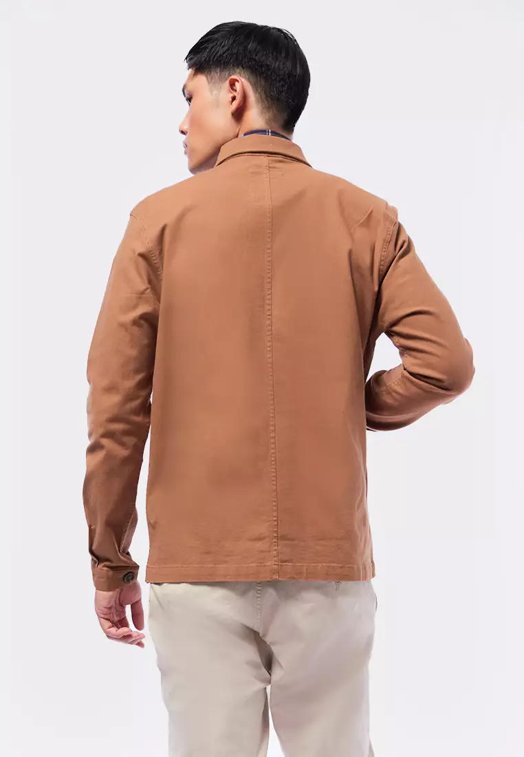 Slim fit shirt 2025 jacket