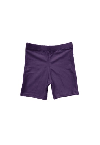 Chelyne purple Chelyne Short Pants Kilap Cuoyi by Chelyne M-XL Legging Dewasa Bahan Lycra Spandex Premium 55EC1AAF304092GS_1