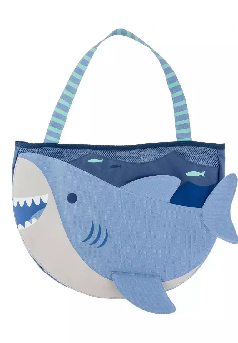 Beach Tote With Sand Toys Shark