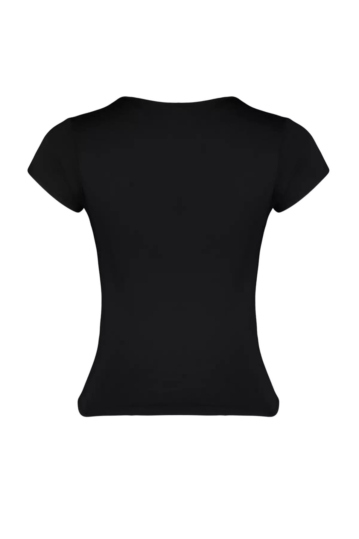 Fitted Round Neck T-Shirt
