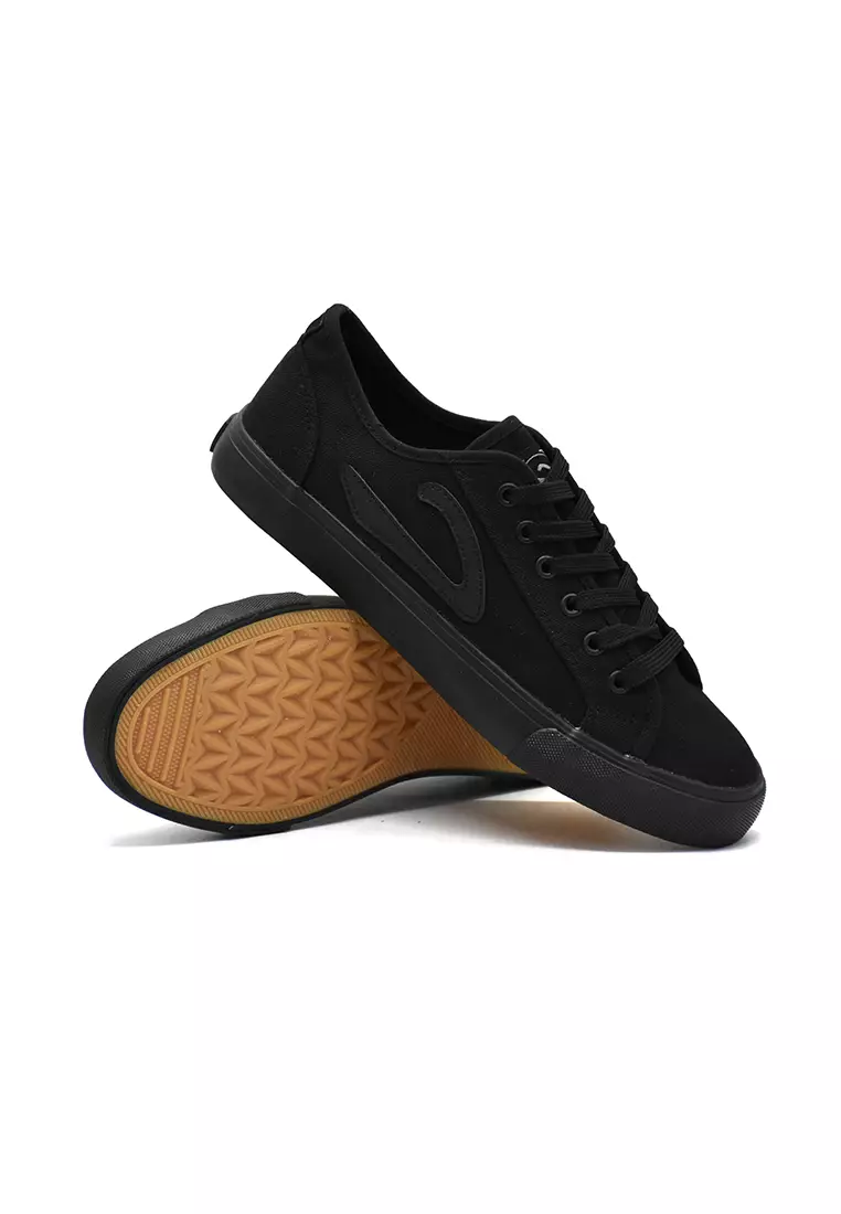 Carvil Sepatu Pria Vino-SM Black/Black