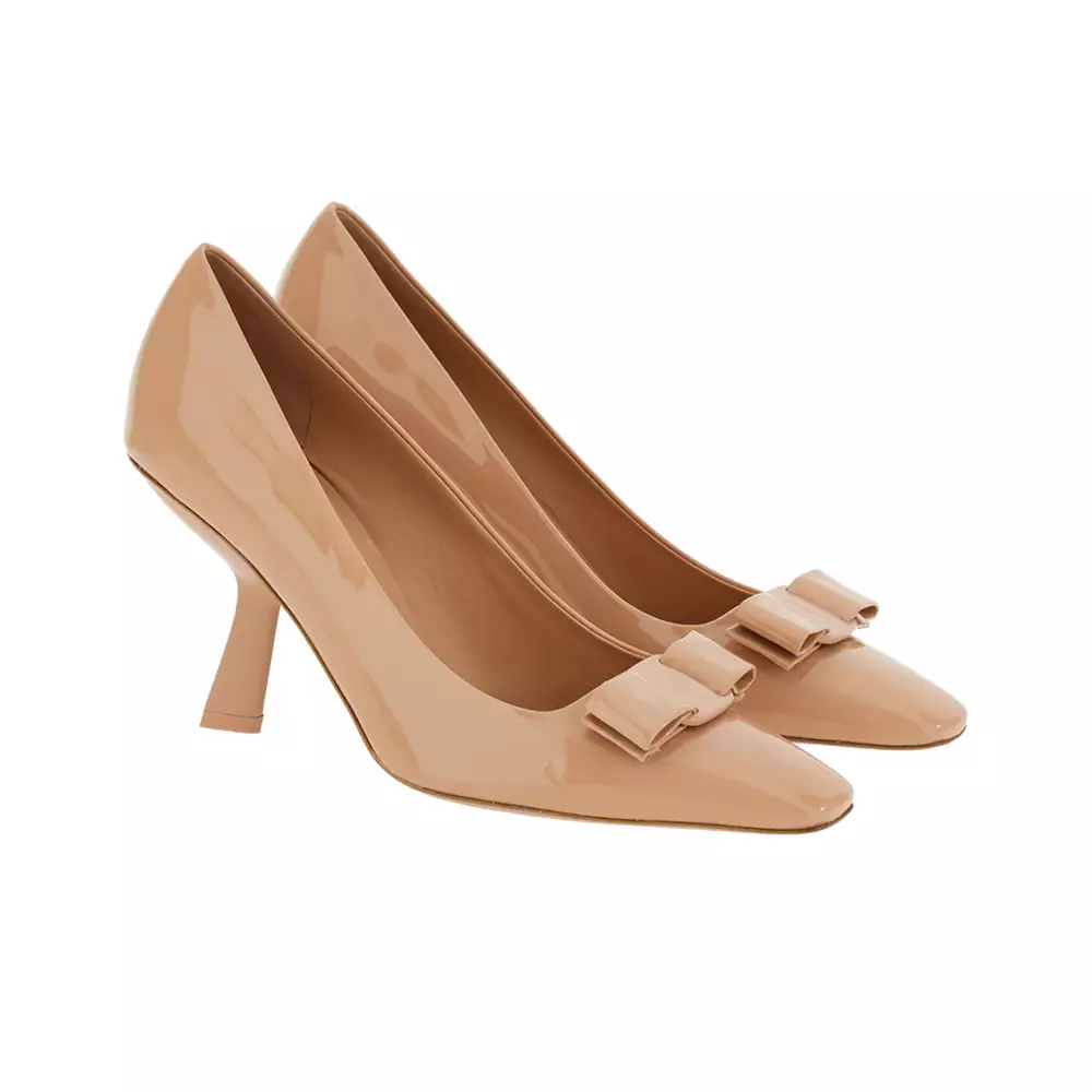 [4.4PRIL KEJUTAN HARGA] Vara Bow 85 Patent Pumps Amaretti