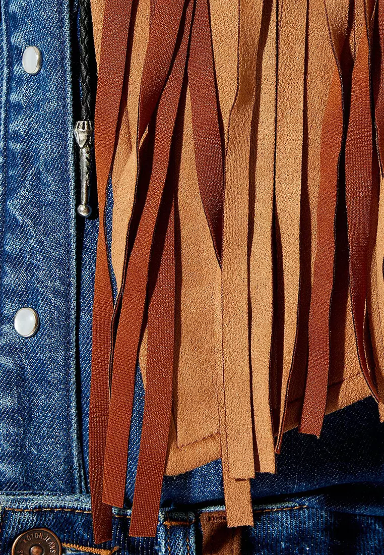 Suede Look Vest
