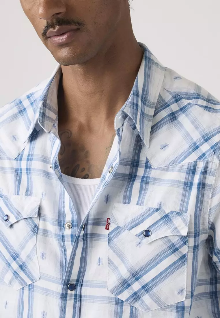 Levi's® Men's Barstow Standard Fit Western Shirt 85744-0120