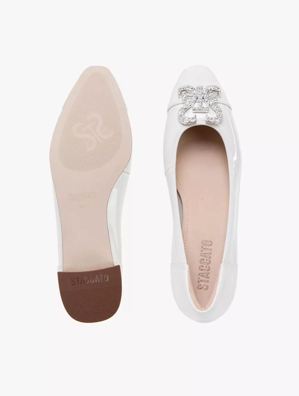 Staccato EGU20-WHT Heels - White