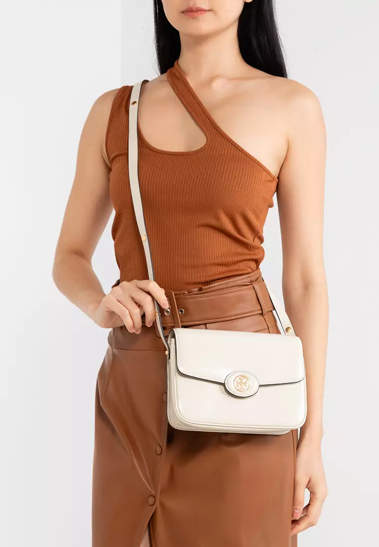 Buy TORY BURCH Robinson Spazzolato Convertible Shoulder Bag hz