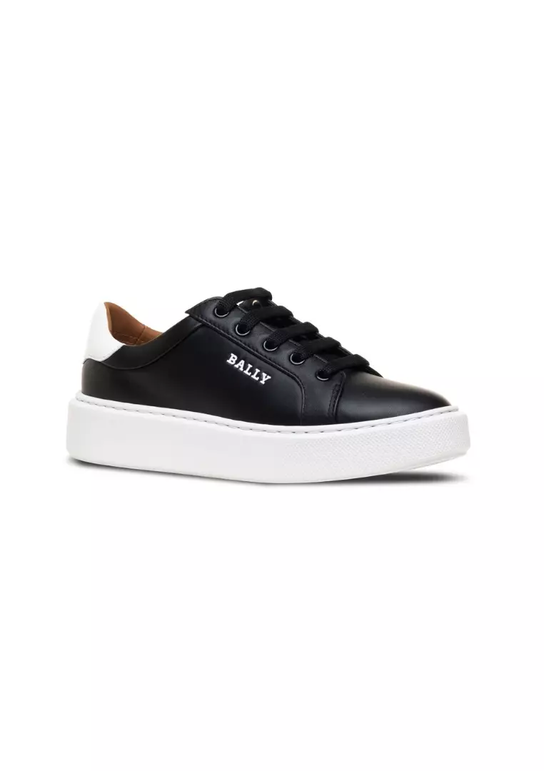 Clarys O Sneakers in Leather - Black