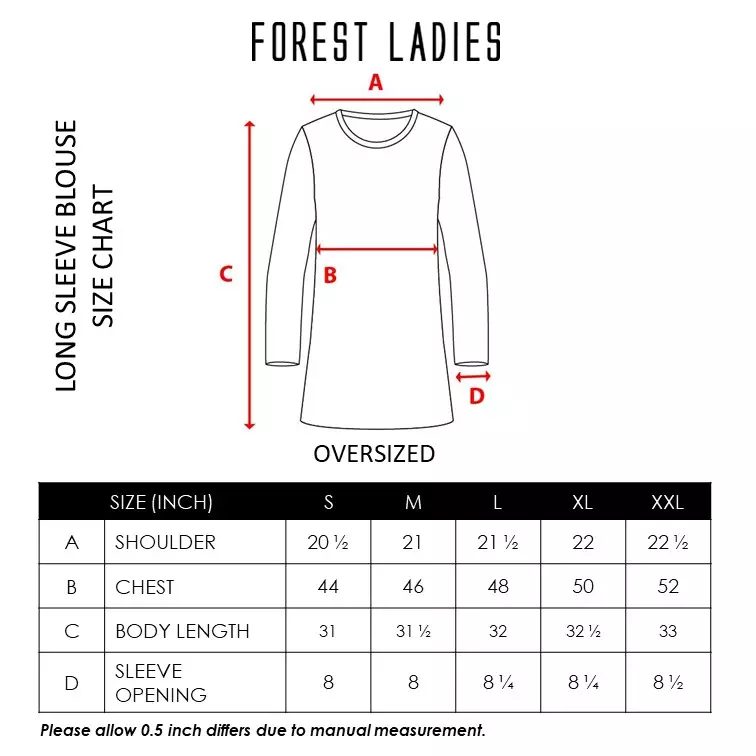 Forest Ladies Linen Oversized Band Collar Plain Blouse Women Long Sleeve Tunic | Baju Perempuan - 822391-48Olive