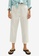 LC Waikiki white Cropped Drawstring Trousers 52E6FAAF1F509BGS_1