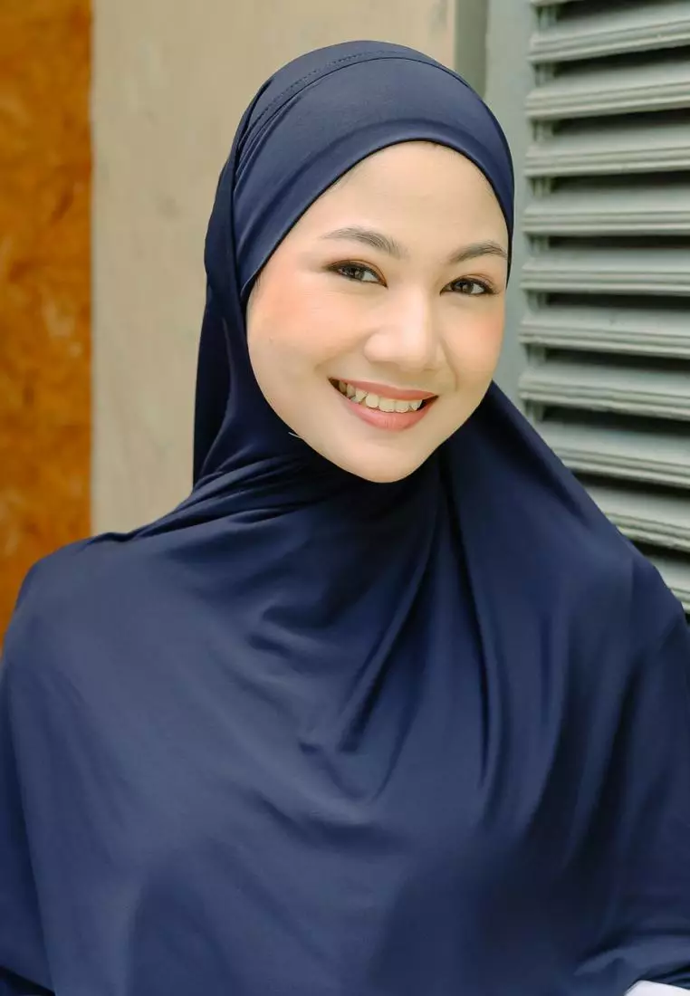 Vela Oval Instan Navy