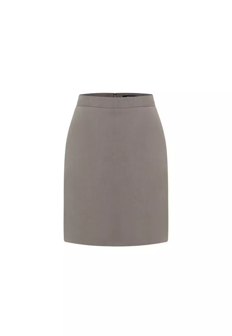 Easy Care H-Shape Suit Skirt