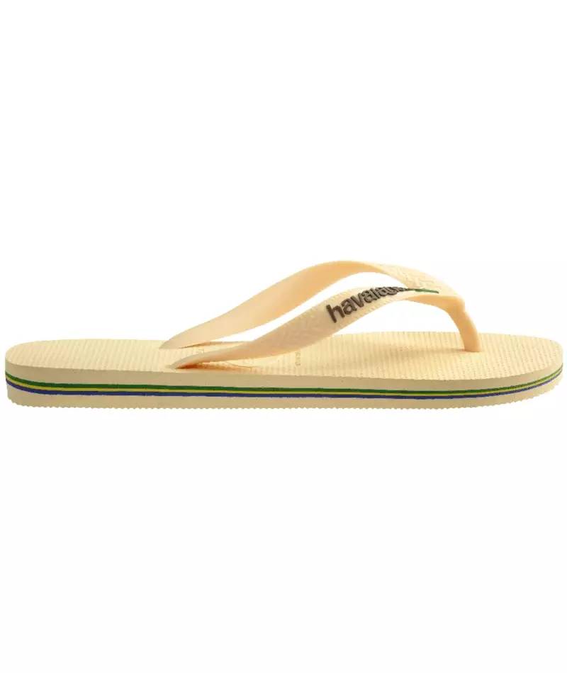 Havaianas 9256 Brasil Logo Buttercream - Sandal Pria