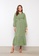 LC WAIKIKI green Shirt Collar Patterned Maternity Dress 7415FAA4D2D2ACGS_1