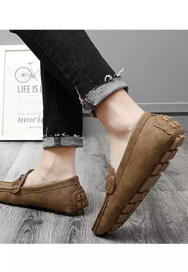 Leather Horsebit Loafers & Boat Shoes YY3022