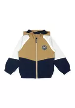 Brown/White/Navy Blue