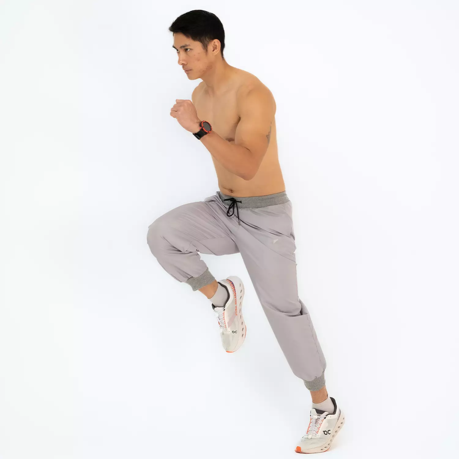 Oversize Jogger Nylon Grey