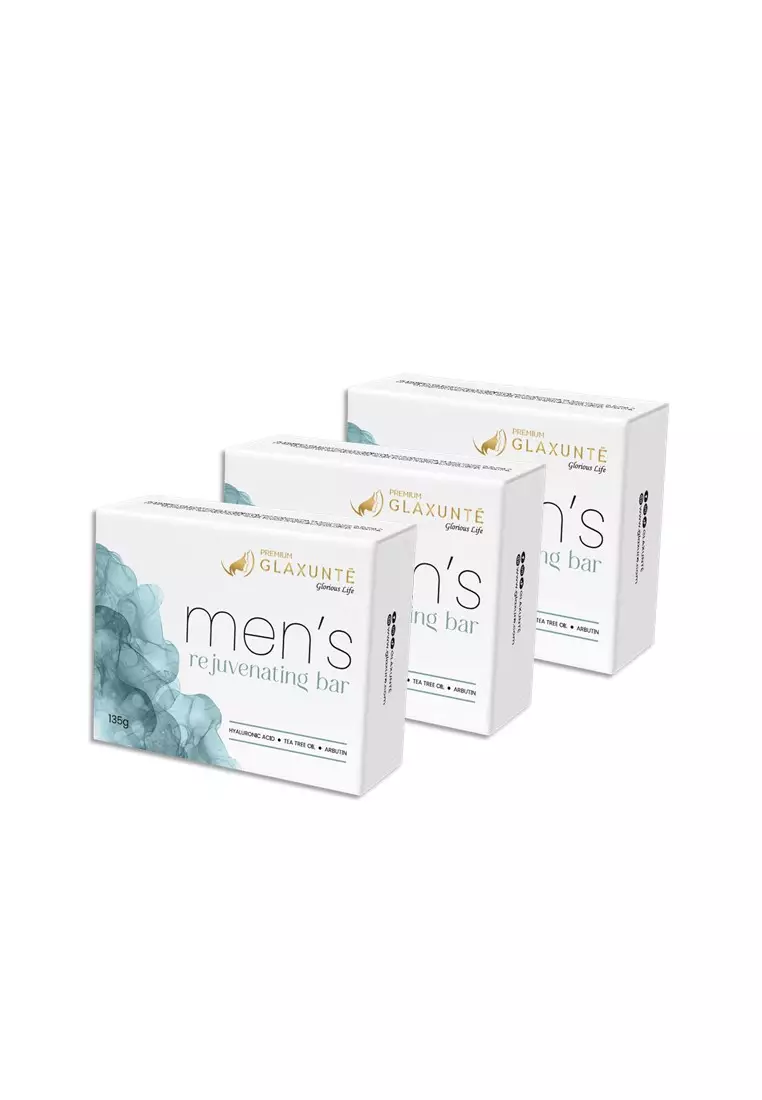 Buy GlaxuntÉ Glaxunté Mens Rejuvenating Bar Soap Gorgeous Lifestyle