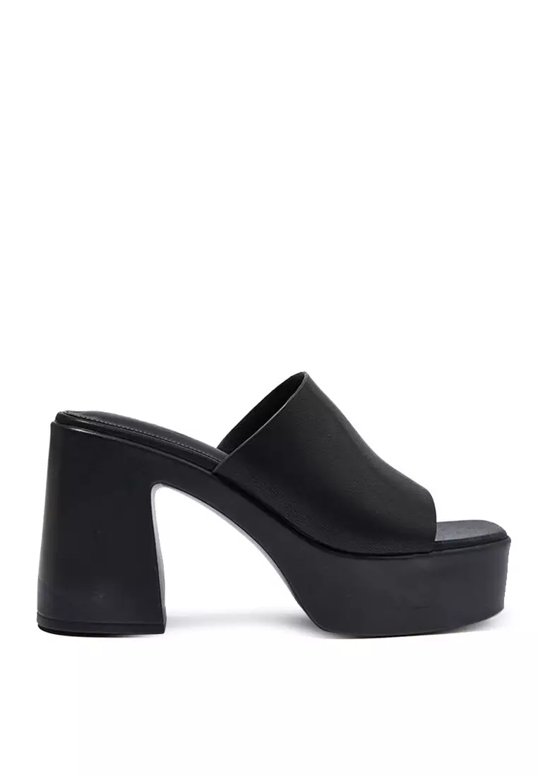 platform mule heels