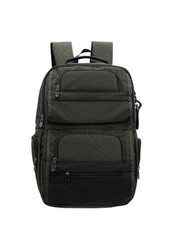 LancasterPolo green LancasterPolo Unisex Water-Resistant Travel Laptop Business Backpack 72977ACD3889E1GS_1