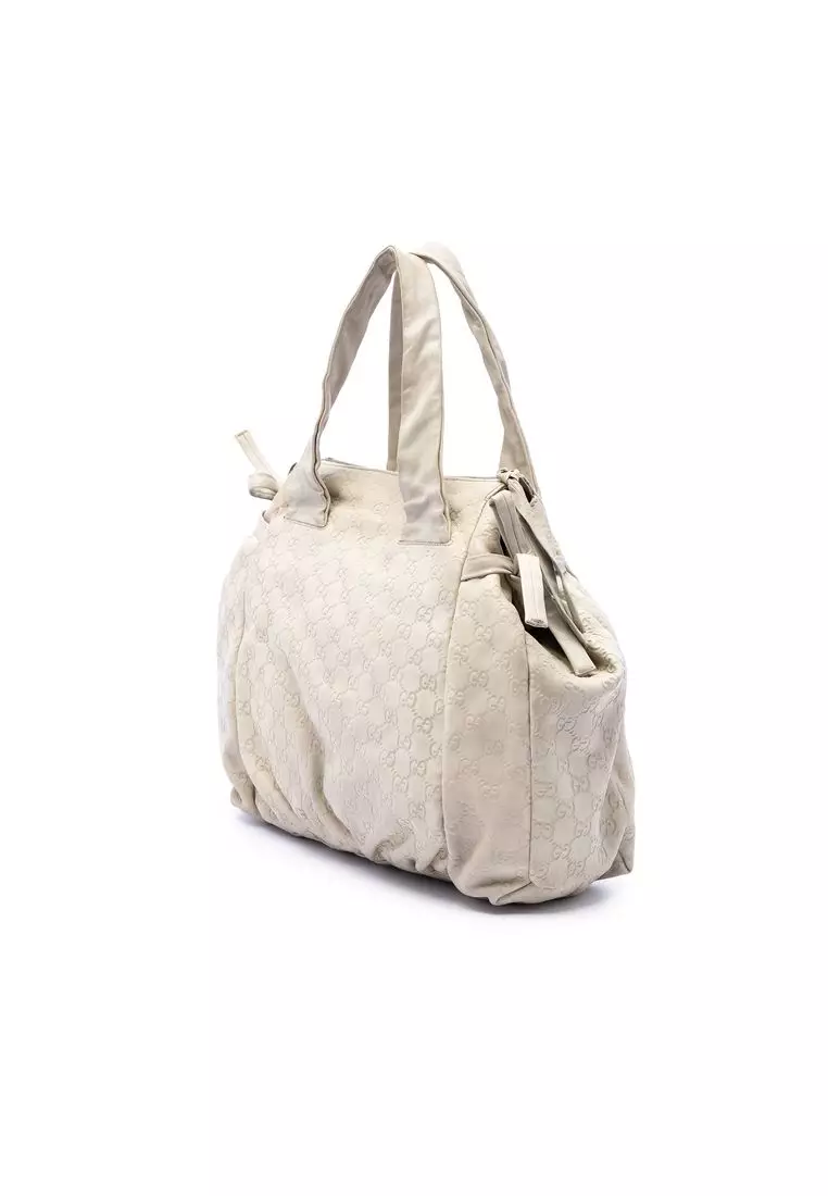 Pre-Loved Gucci Small Guccissima Hysteria Handbag
