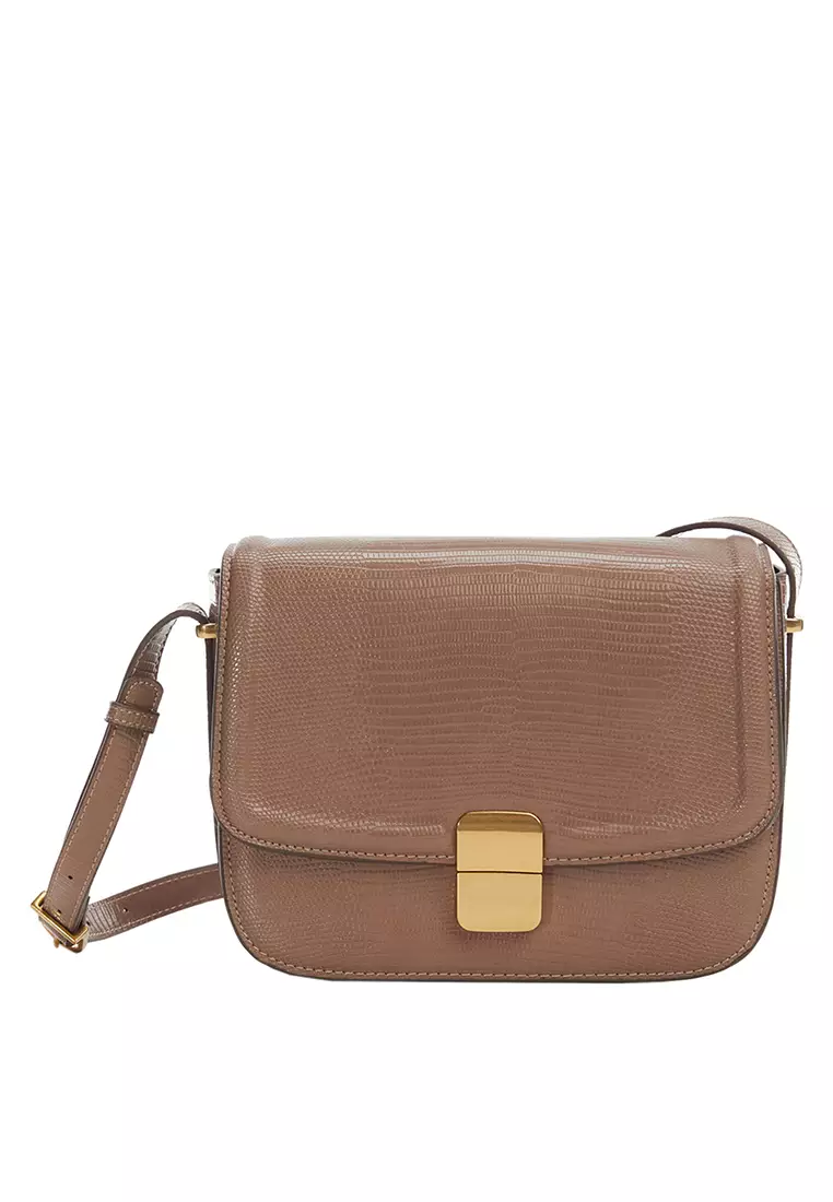 Mango store croc bag