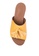 ANINA yellow Pancy Slide Sandals 9DD9FSHD5094B2GS_4