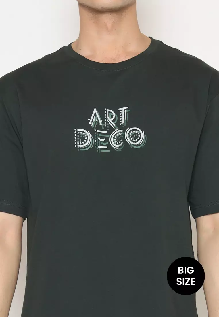 POLICE T-Shirt Cotton Combed Big Size Pria 2078280141