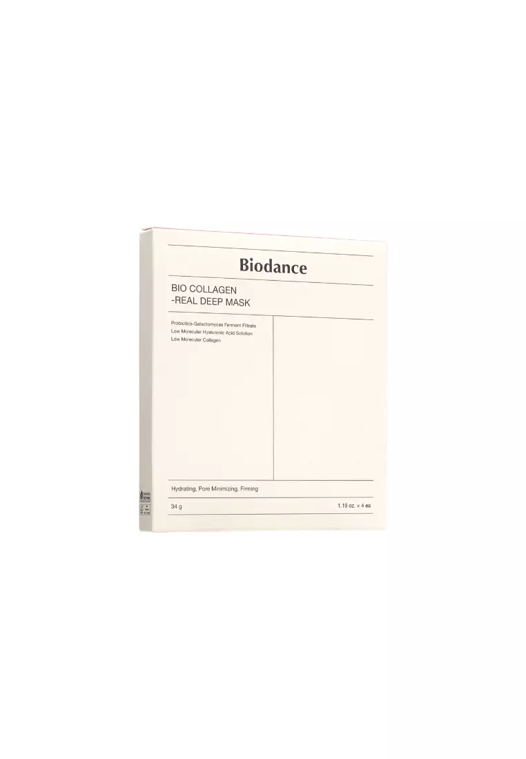 BIODANCE Collagen Real Deep Mask 4piece