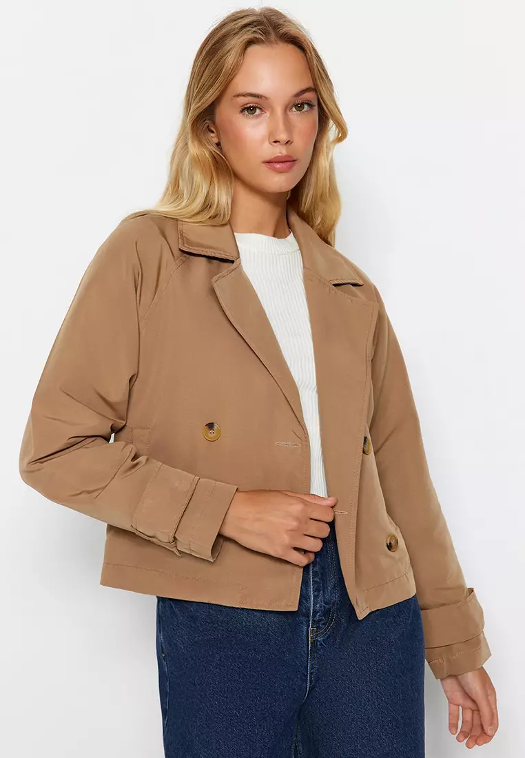 Crop jacket for women clearance