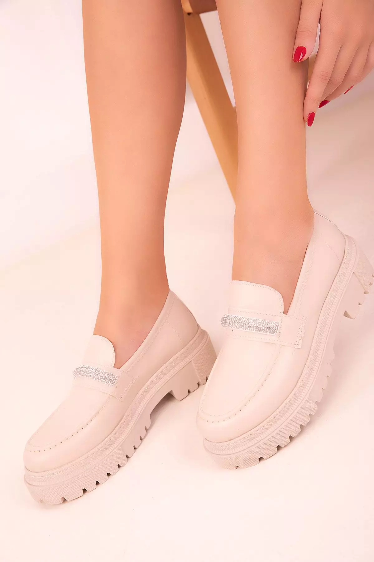 Buy Soho Beige Loafers 2024 Online | ZALORA Philippines