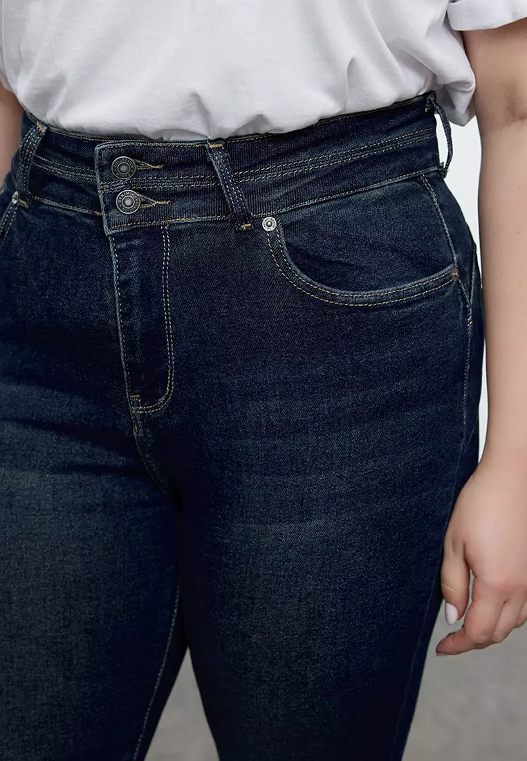 High Waist Stretchable Skinny Jeans