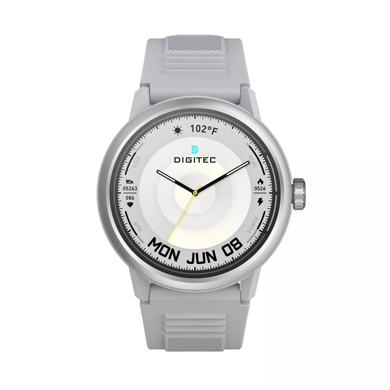 Digitec Jam Tangan Pria - Grey - Rubber - DG-SW-COSMO-GY