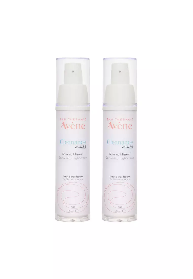 Buy Avene 2PCS Avène Cleanance Women Smoothing Night Cream 30ml Online