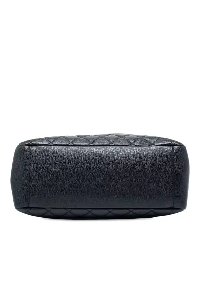 Pre-Loved Chanel Caviar Grand Shopping Tote