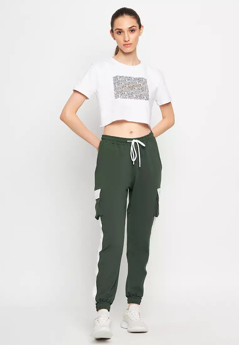 Green Essential Workout/Running Jogger Pants