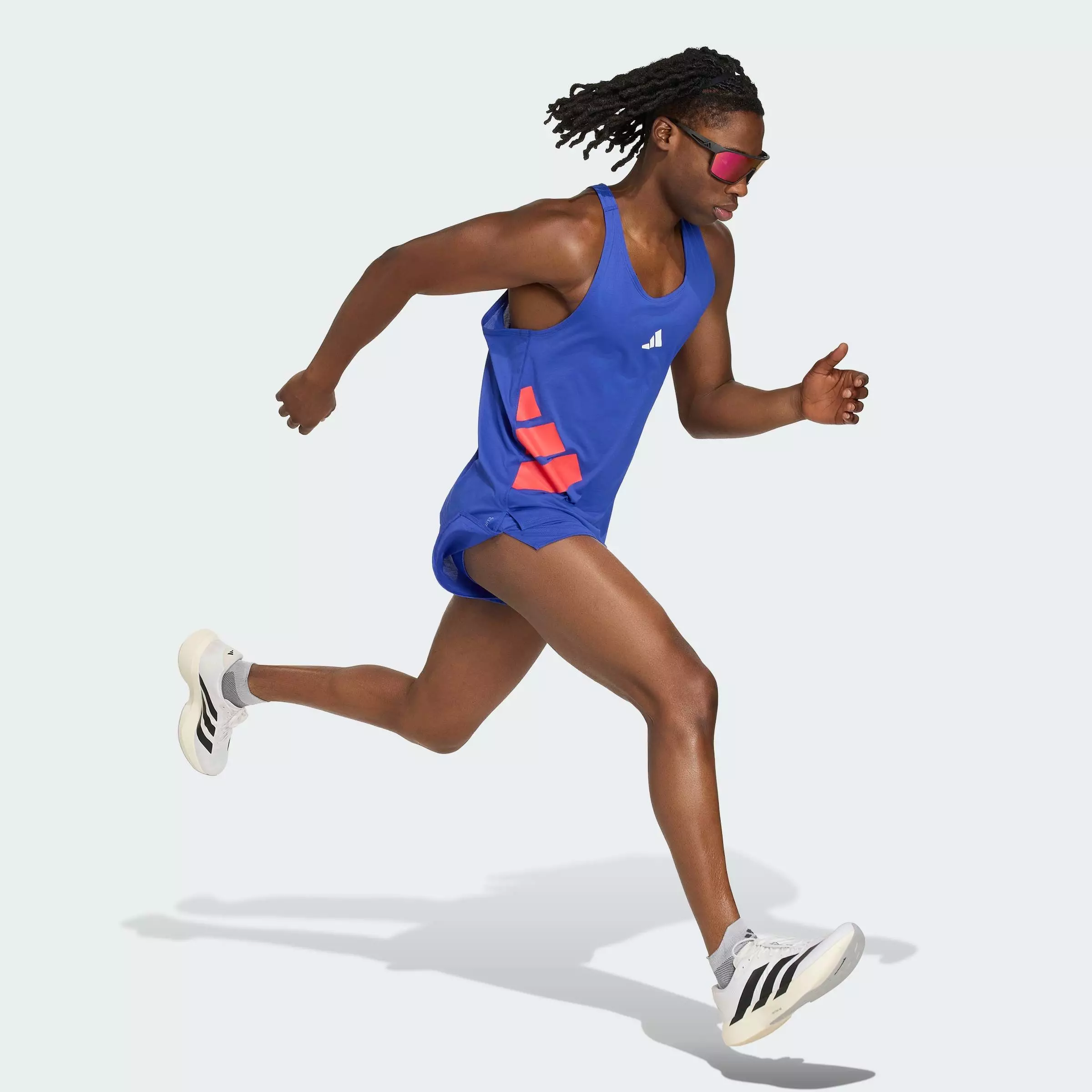 Running All Time Classics Singlet Men Blue JY8621