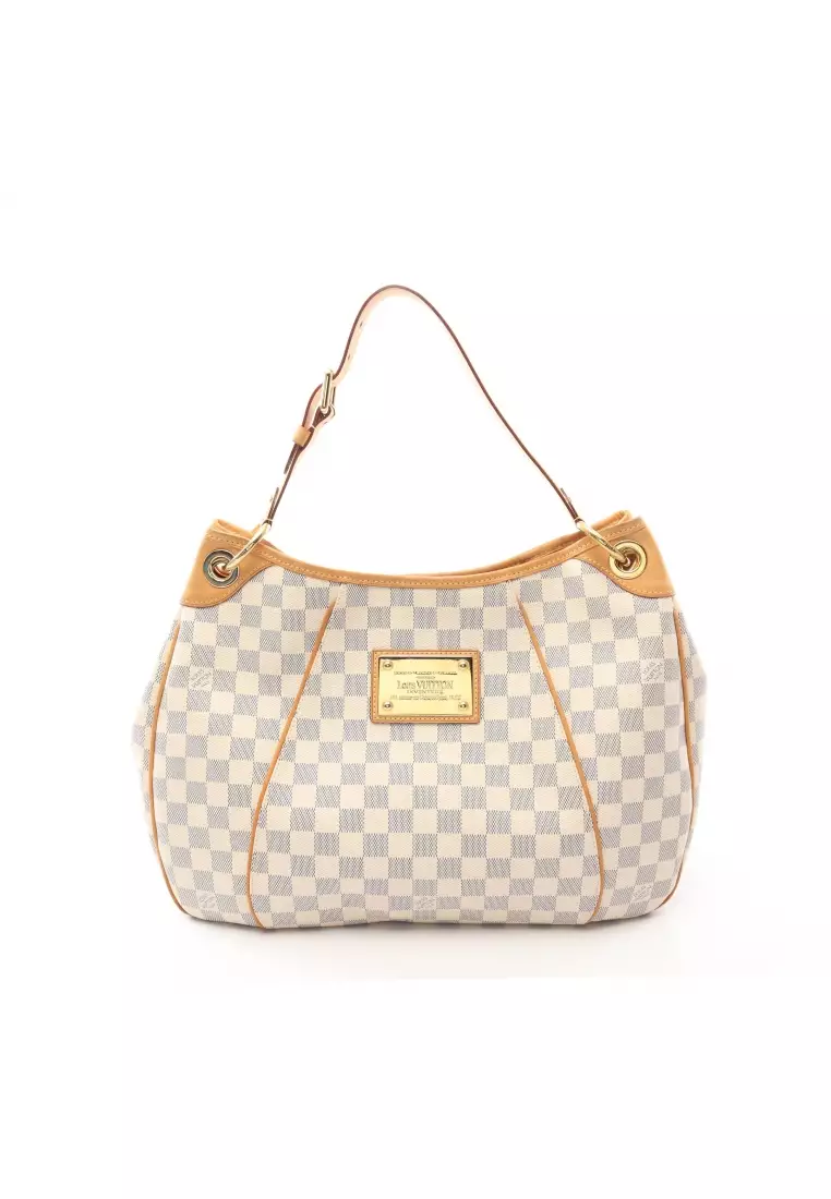 Buy Louis Vuitton Pre-loved LOUIS VUITTON Galliera PM Damier Azur one  shoulder bag PVC leather white 2023 Online