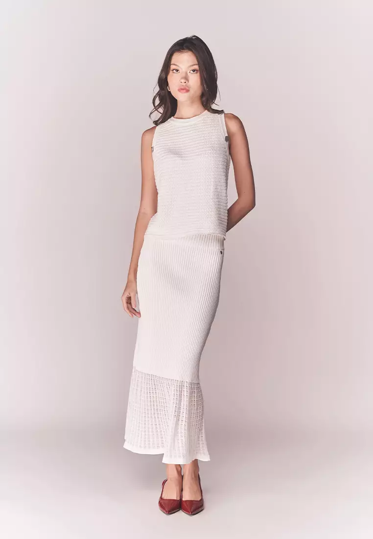 White Code Certine Skirt