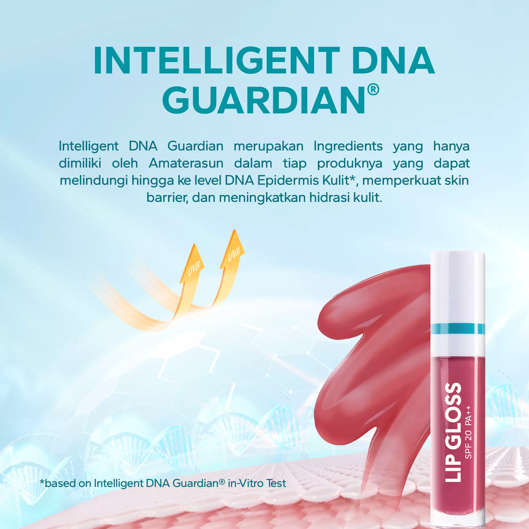 AMATERASUN [REAL SPF] Lip Gloss SPF29 PA++++ Nude