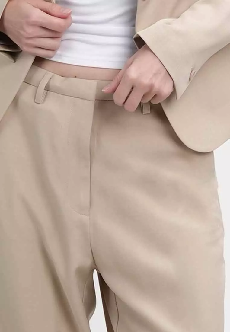 Naya Classic Wide-Leg Trousers