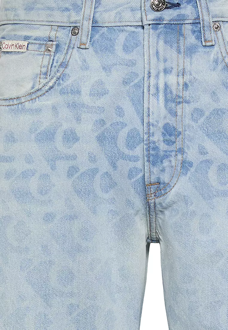 90年代直筒商標牛仔褲 - Calvin Klein Jeans