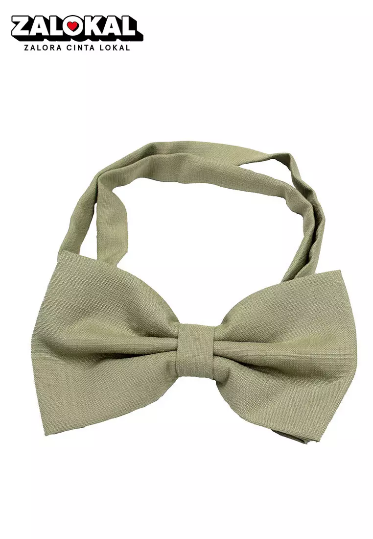 Dasi Kupu Bowtie Sage Green A30