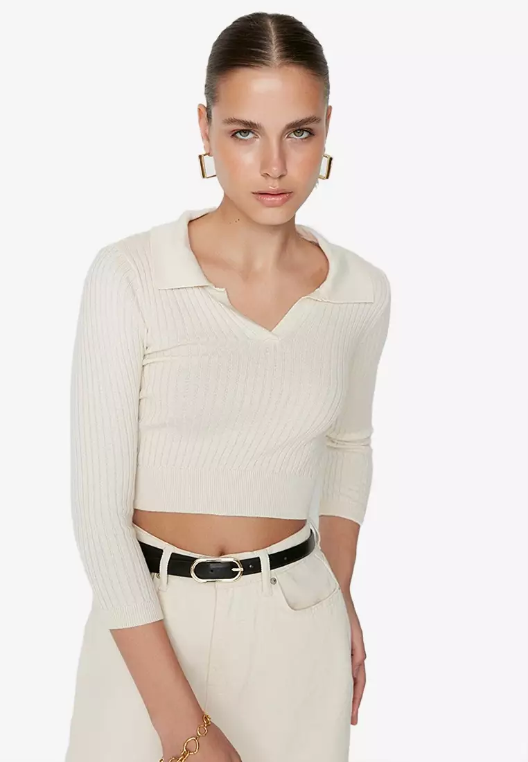 Buy Trendyol Cropped Jumper 2023 Online | ZALORA Singapore